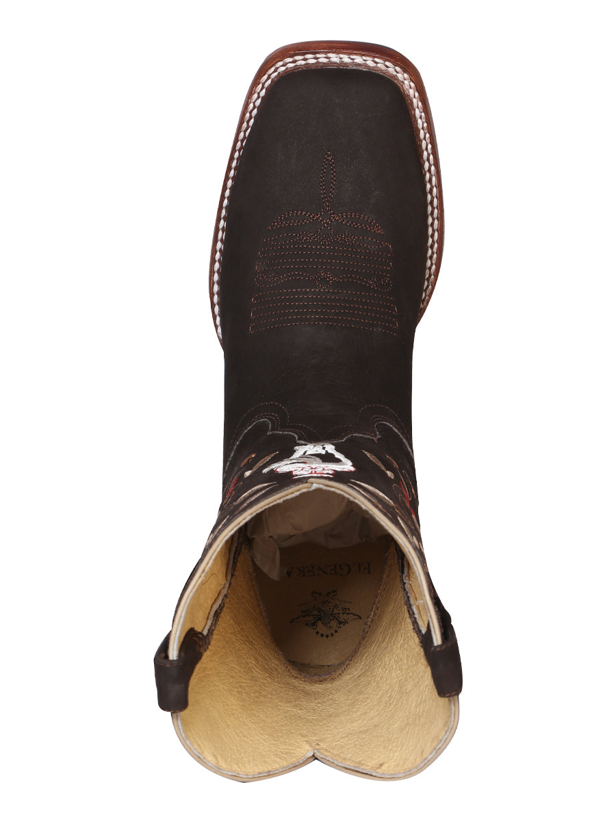 El General Women Rodeo Boot - Dark Brown 42974