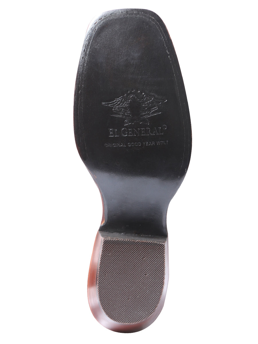 El General Womens Rodeo Boot- Dark Chocolate 42982