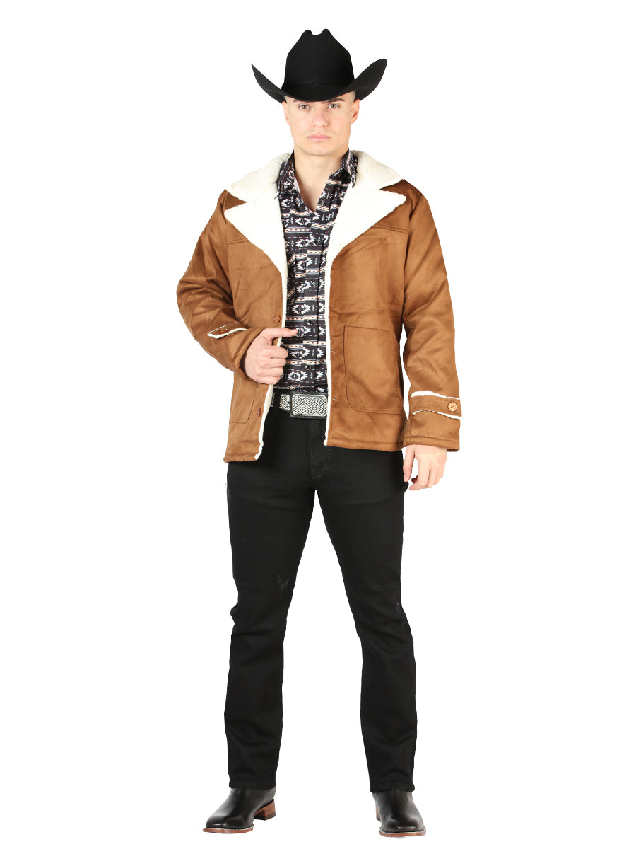 El General Suede Jacket Tan 44139