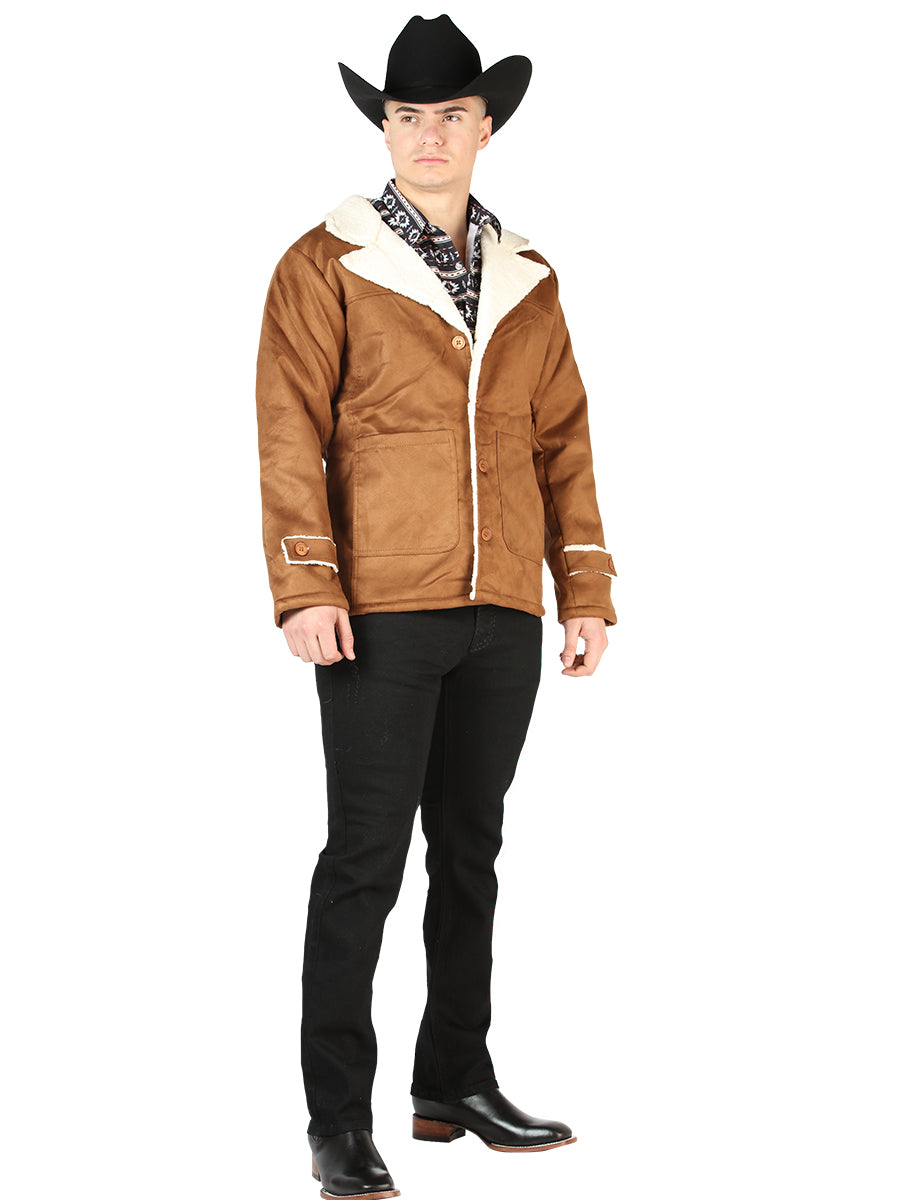 El General Suede Jacket Tan 44139