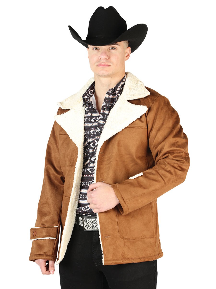 El General Suede Jacket Tan 44139