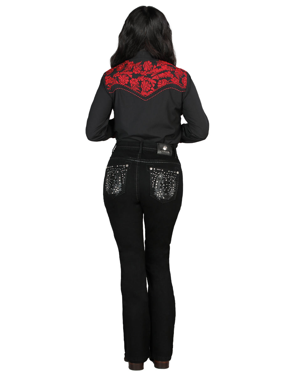 Centenario Bootcut Denim Jeans - Black 45026