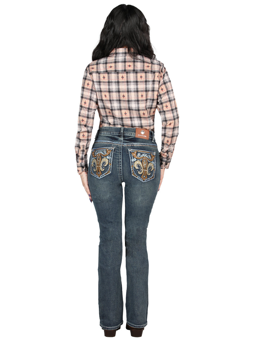 Centenario Bootcut Denim Jeans - Dark Blue 45031