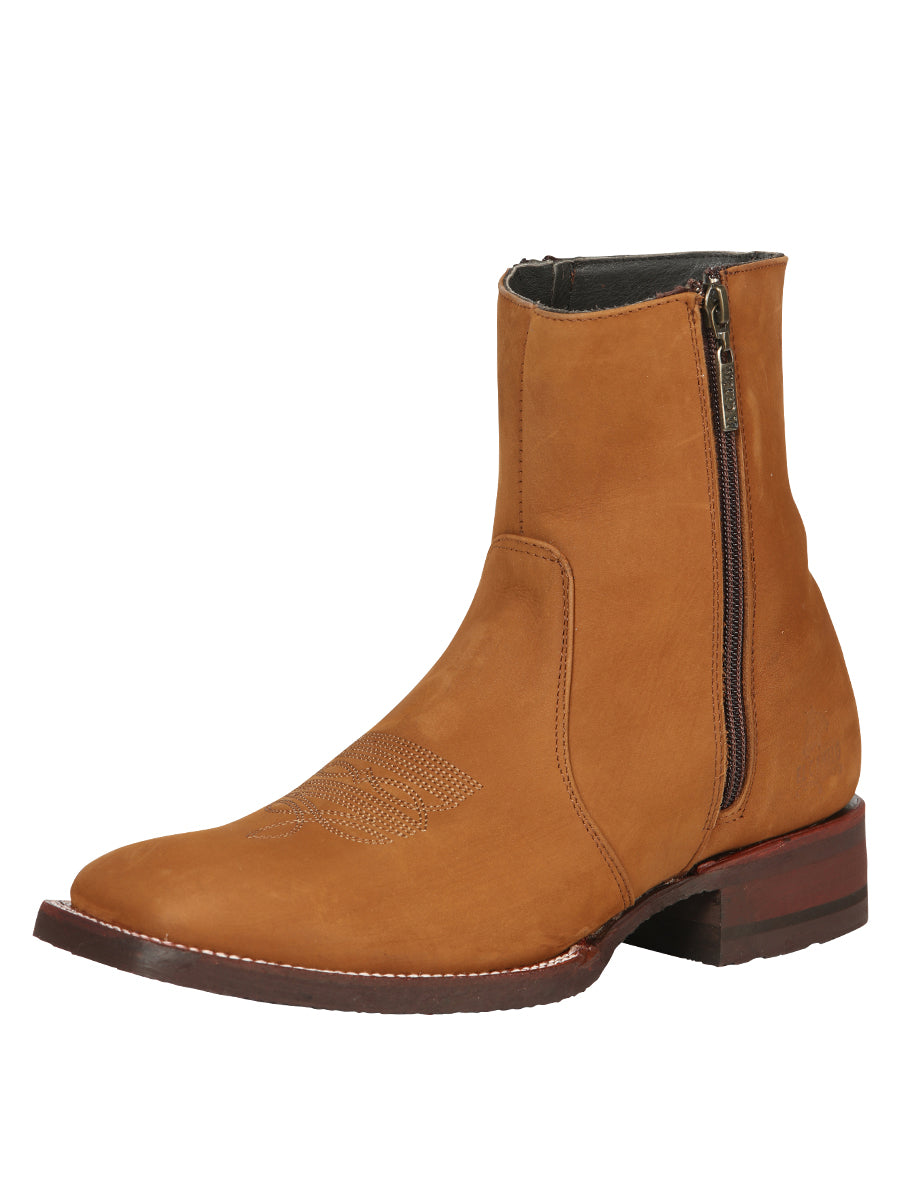 El Canelo Men’s Ankle Boots - Nobuck Taupe

 45212