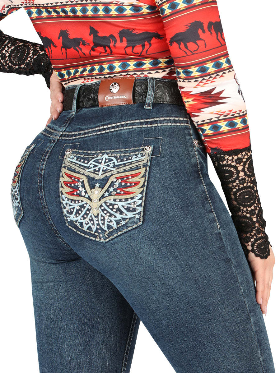 Centenario Bootcut Denim Jeans - Dark Blue 45324