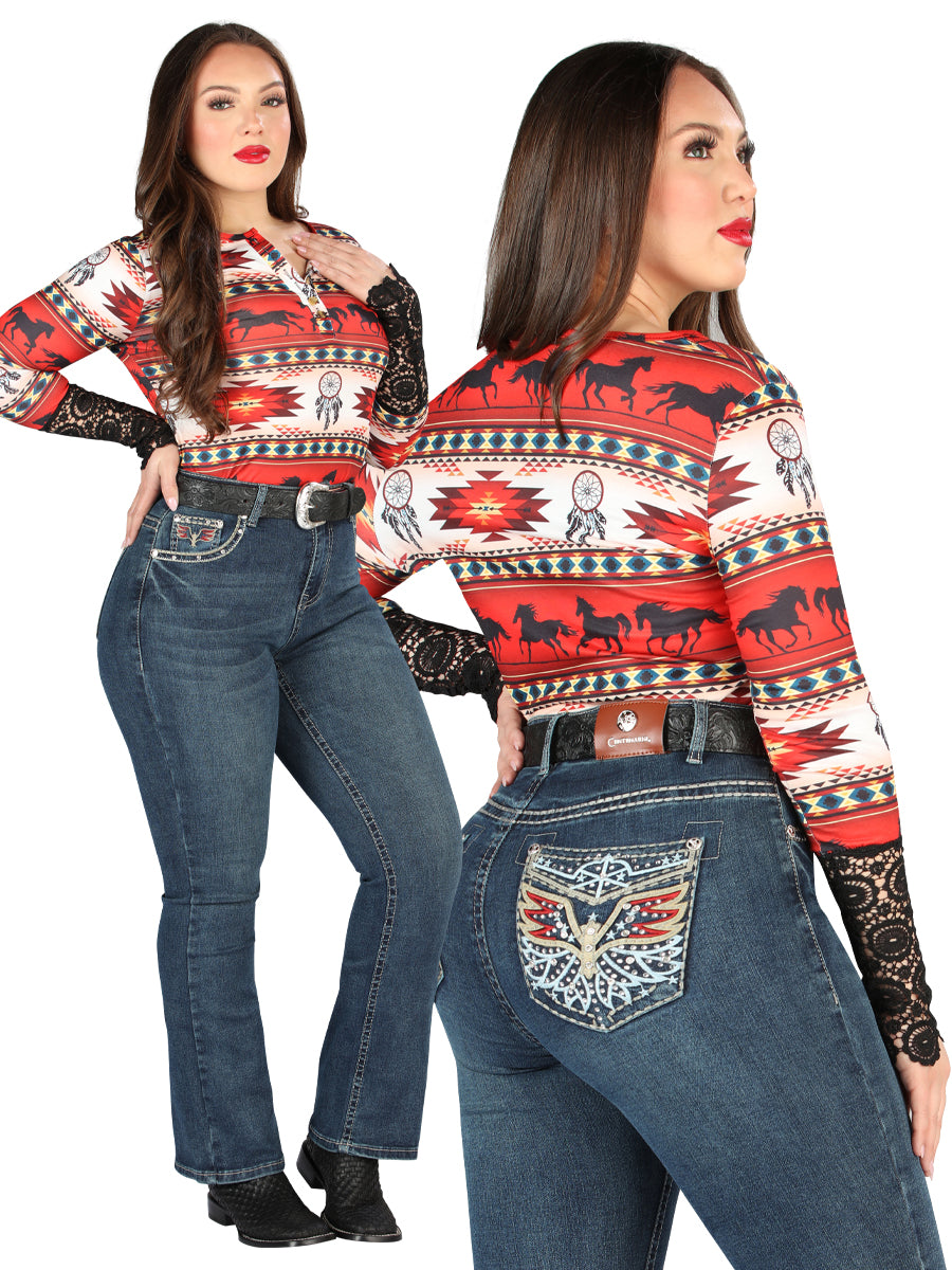 Centenario Bootcut Denim Jeans - Dark Blue 45324