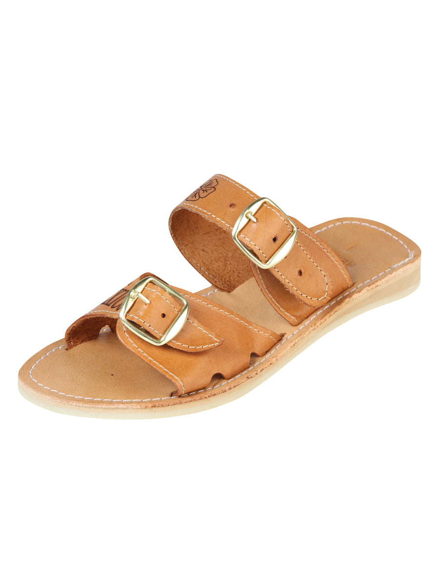 Mexican Artisanal Sandals Leather Tang 603925