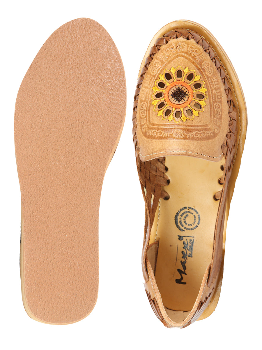 Mexican Artisanal Sandals Leather Tang 604024